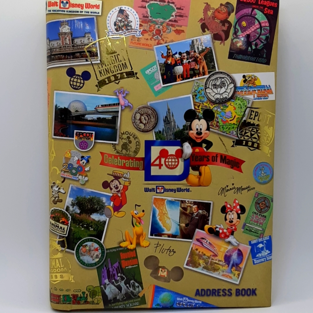 Official DISNEY Walt Disney World  Address Book
